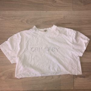 BRANDY MELVILLE cropped tee